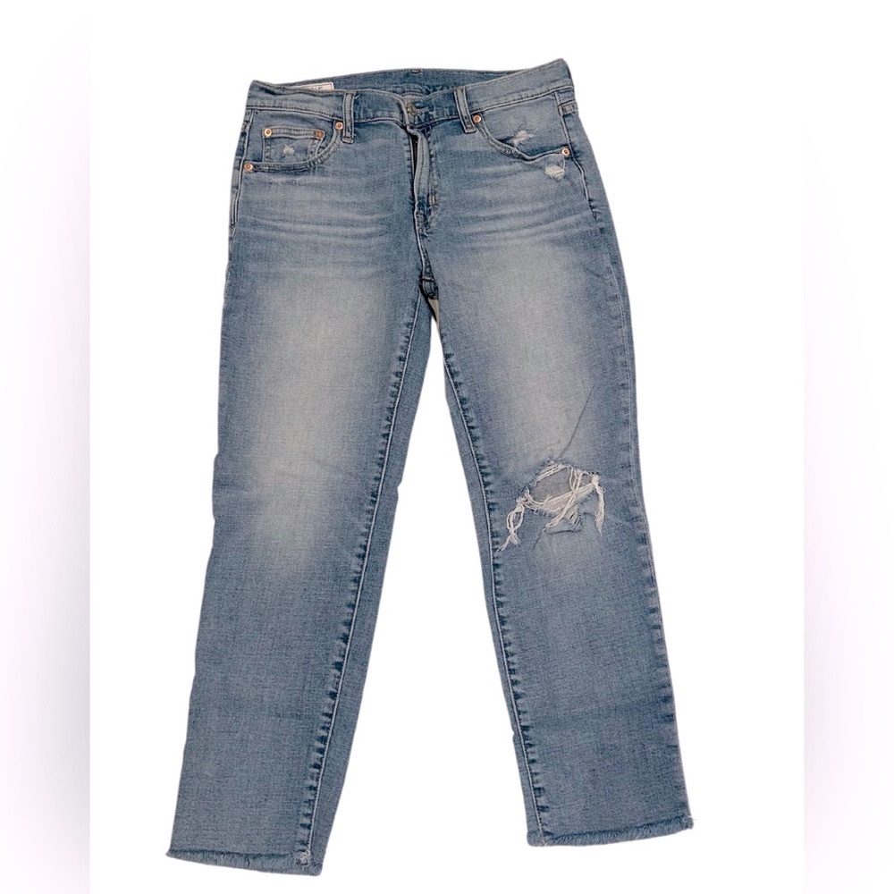 GAP Light Blue Straight Leg Jeans - Picture 3 of 4